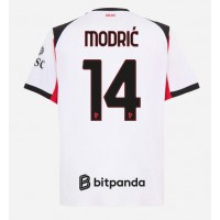 Stroje piłkarskie AC Milan Luka Modric #14 Koszulka Wyjazdowej 2025-26 Krótki Rękaw